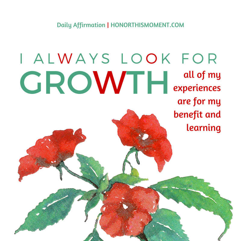 growth affirmation